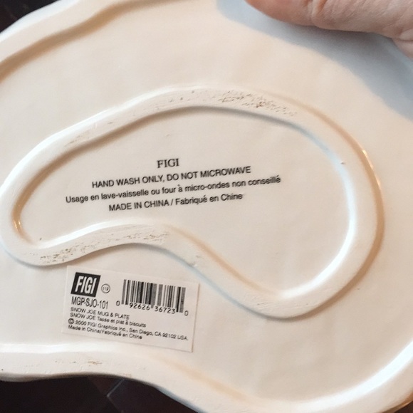 NIB Snowman ⛄️ Mug and Cookie 🍪 Plate - Picture 6 of 6